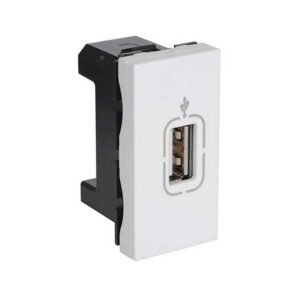 TOMA ARTEOR CUADRADO USB PASIVA 1M BL- LEGRAND 572275