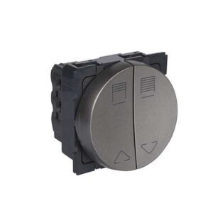 INTERRUPTOR ARTEOR REDONDO DOBLE PERSIANA 2M MG- LEGRAND 573723