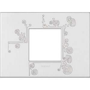 PLACA ARTEOR 4X2 CUADRADO 1V 2 MODULOS TATTO 1 PRO - LEGRAND GRL-IND