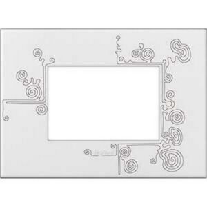 PLACA ARTEOR 4X2 CUADRADO 1V 3 MODULOS TATTO1 - LEGRAND GRL-IND