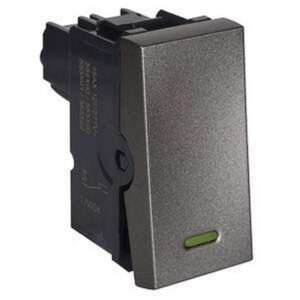 INTERRUPTOR ARTEOR CUADRADO SENCILLO 1 MODULO - LEGRAND GRL-IND 582600