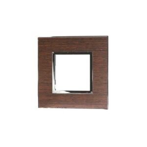PLACA ARTEOR 4X2 CUADRADO 1V 3M ESTILO WENGE- LEGRAND 583775