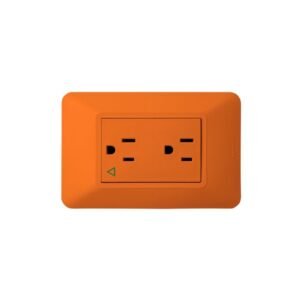 TOMA ELIT DOBLE C.P T.AISL NARANJA - LEGRAND 684038