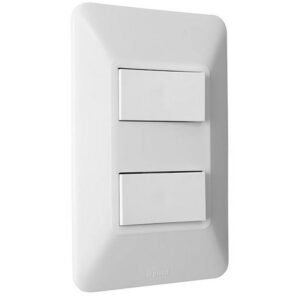 INTERRUPTOR ELIT CONMUTABLE DOBLE BLANCO - LEGRAND 684022