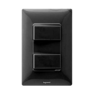 INTERRUPTOR FUTURA DOBLE NG- LEGRAND 686512N 11 INTERRUPTOR FUTURA DOBLE NG- LEGRAND 686512N