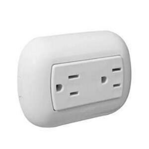 SALUMINIOIDA TELEFÓNICA AMERICANA 4 HILOS, RJ11, 4 HILOS GLADIA BIANCA - LEGRAND GS-050BU