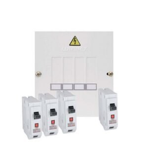 KIT TABLERO MONOFASICO 50A TMRB4 + 3 DSE 1X15A + 1 DSE 1X40A - GENERAL