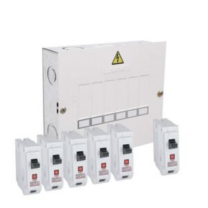 KIT TABLERO MONOFASICO 50A TMRB6 + 5 DSE 1X30A + 1 DSE 1X40 - GENERAL