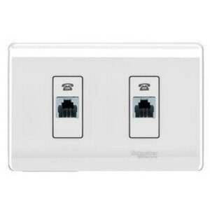 TOMA GENESIS TELEFONICA 4 HILOS DOBLE - SCHNEIDER MWD130317560