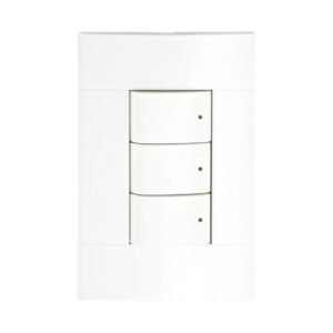 Lunare - triple 2 vías - producto completo - 10 A 250 V - marfil - SCHNEIDER PRM440021T