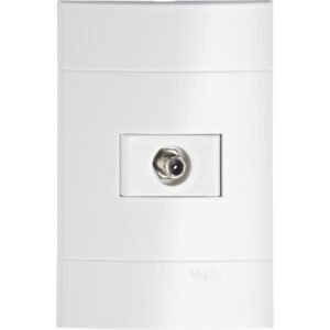 TOMA LUNARE COAXIAL TV 10 AMPERIOS 250 VOLTIOS - SCHNEIDER PRM44111