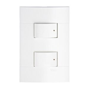 Lunare - doble 2 vías - producto completo - 10 A 250 V - blanco polar - SCHNEIDER PRM44321D