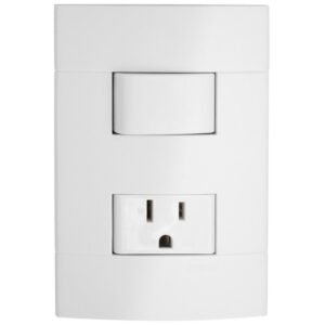 INTERRUPTOR LUNARE SENCILLO CON TOMA - SCHNEIDER PRM44371