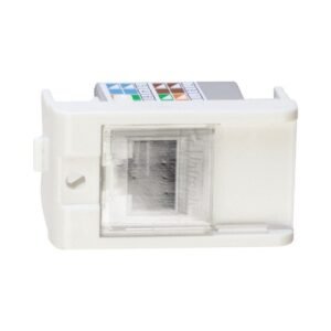 Prime Lunare - toma de datos - mecanismo - UTP - 5e - blanco polar - 1 módulo - SCHNEIDER PRM47751