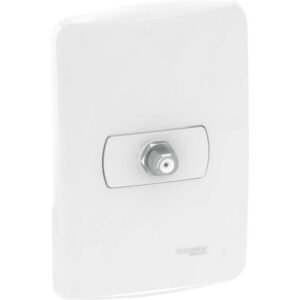 TOMA MILUZ COAXIAL RG59 15 AMPERIOS 250 VOLTIOS - SCHNEIDER S3B14680