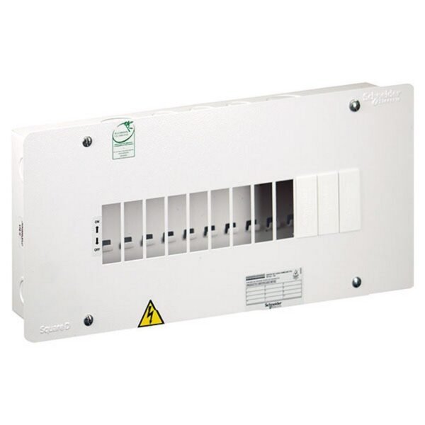 TABLERO MONOFASICO CU/AL 75A 127V VTQ 12 - SCHNEIDER ZA000611030