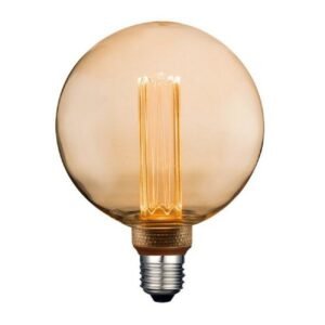BOMBILLO LED 3.5W G125 VINTAGE LUZ ÁMBAR – 3DG125LEDFC20VA – TECNOLITE