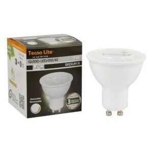 BOMBILLO LED FOCO GU10 7W LUZ CÁLIDA BRILLANTE – GU10D-LED/001/40 – TECNOLITE