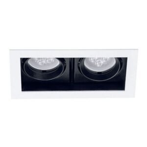 APLIQUE CARDAN 2H 17.9 CM ALU S/BOMBILLO ALICANTEI BLANCO TL - TECNOLITE 120YD4002MVB