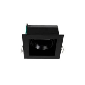 APLIQUE CARDAN 1H 10 CM ALU S/BOMBILLO ALICANTE NEGRO TL - TECNOLITE 60YD4001MVN