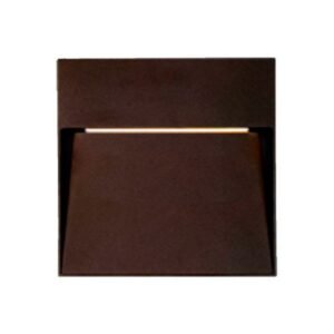 APLIQUE PERED EXTE 8W 3000K 34LM IP44 ALU KAVE I NEGRO TL - TECNOLITE 8HLED807CV30N