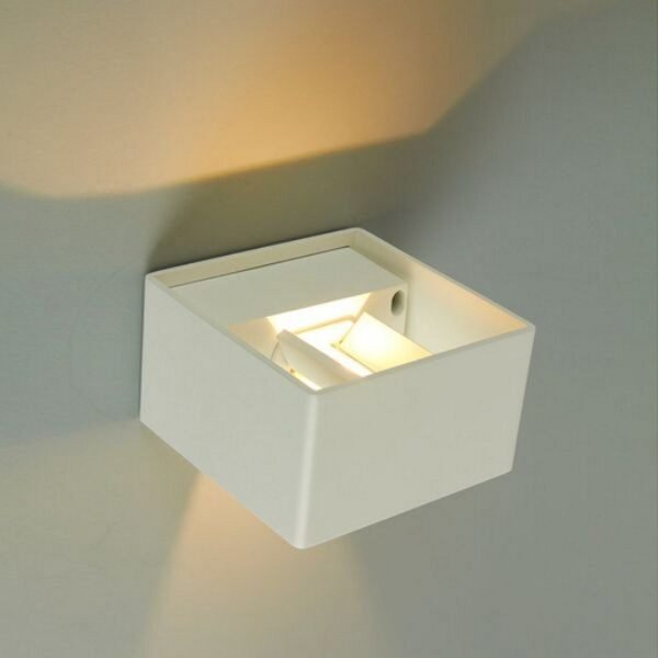 APLIQUE DE SOBREPONER EXTERIOR LED 7.5W CUADRADO – HLED-401/7.5W/30 – TECNOLITE - Imagen 3