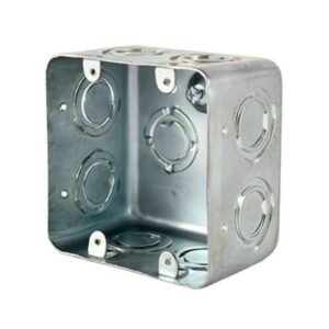 CAJA GALVANIZADA DOBLE FONDO HONDA 10X10 CM C20 RETIE - PROELECTRICOS 1111E00020