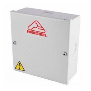 CAJA DE PASO GALVANIZADA 12X12X5 CM TAPA LISA 7035 - PROELECTRICOS 2911E04005 23 CAJA DE PASO GALVANIZADA 12X12X5 CM TAPA LISA 7035 - PROELECTRICOS 2911E04005