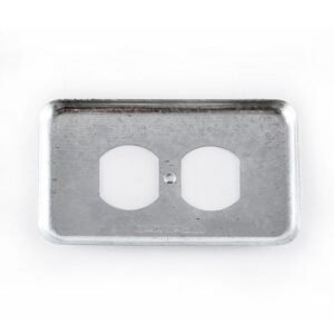 TAPA GALVANIZADA TOMA DOBLE RETIE - PROELECTRICOS 1113E00040