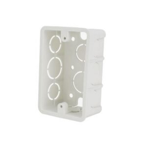 CAJA PLÁSTICA-PVC 5800 2X4 BLANCA - TERCOL CP2X4