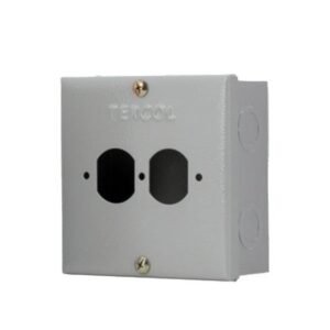 CAJA PASO 12X12X5CM TAPA DOBLE - TERCOL CE125LEB 11 CAJA PASO 12X12X5CM TAPA DOBLE - TERCOL CE125LEB