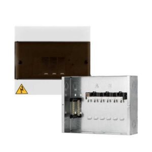 TABLERO MON-ENCH 6 CT CU/AL 75 127V C.PTA/PLASTI - TERCOL TTP6MG-BIMETALICO