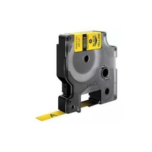 CARTUCHO NEGRO-AMARILLO VINILO 19mm x5.5m - RHINO 2 CARTUCHO NEGRO-AMARILLO VINILO 19mm x5.5m - RHINO