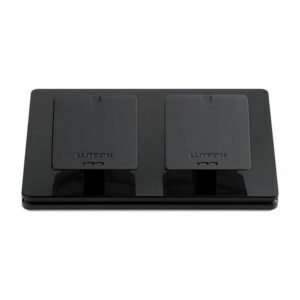 PEDESTAL DOBLE PARA CONTROL PICO NEGRO - LUTRON L-PED2-BL