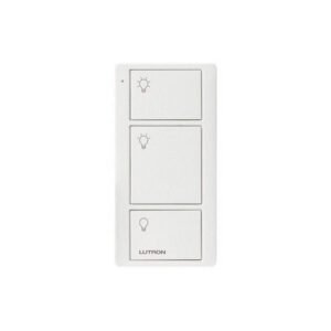 CONTROL PICO DE ILUMINACIÓN 3B BLANCO - LUTRON PJ2-3B-GWH-L01