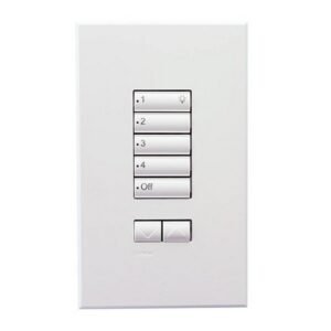 BOTONERA DE 5 PARA SUBIR/BAJAR - LUTRON QSWS2-5BRLIRNAL