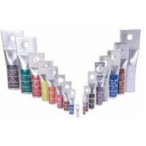 BORNA TERMINAL DE UN OJO (BARRENO) COBRE AZUL- 35kV 400 H1/2''-3CC1TL1400-CUCONECTORES