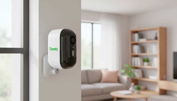 Cámara de seguridad Tiandy HomeGuard Pro Wi-Fi 1080P / ALTAVOZ / DISTANCIA 15M