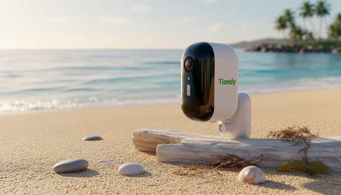 Cámara de seguridad Tiandy HomeGuard Pro Wi-Fi 1080P / ALTAVOZ / DISTANCIA 15M