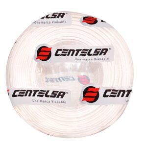 Cable THHN-2 tc 7H cobre 12 blanco Centelsa 200354R1BL