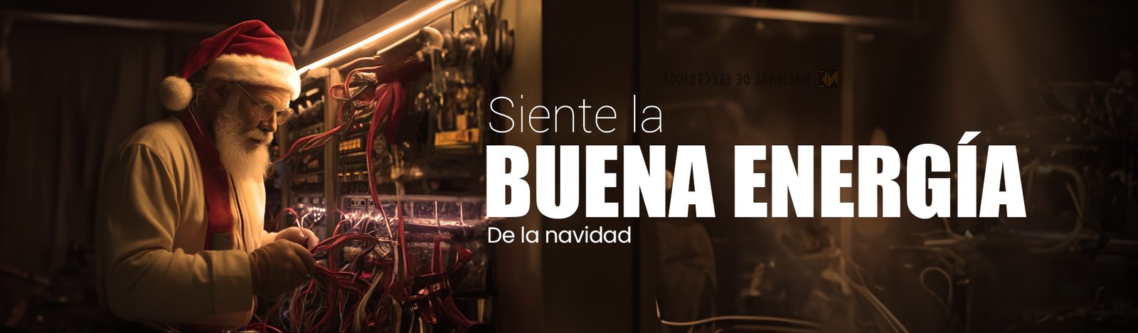 Cocina moderna de madera y encimera negra abierta a una escalera con barandilla de vidrio