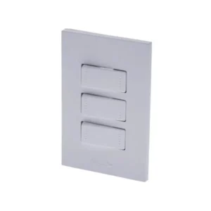 INTERRUPTOR TRIPLE CONMUTADO 10A/127V ASTRAL BLANCO - CILES - PT144106-B