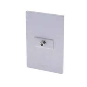 SALIDA COAXIAL SENCILLA ASTRAL BLANCA - CILES - PT144305-B