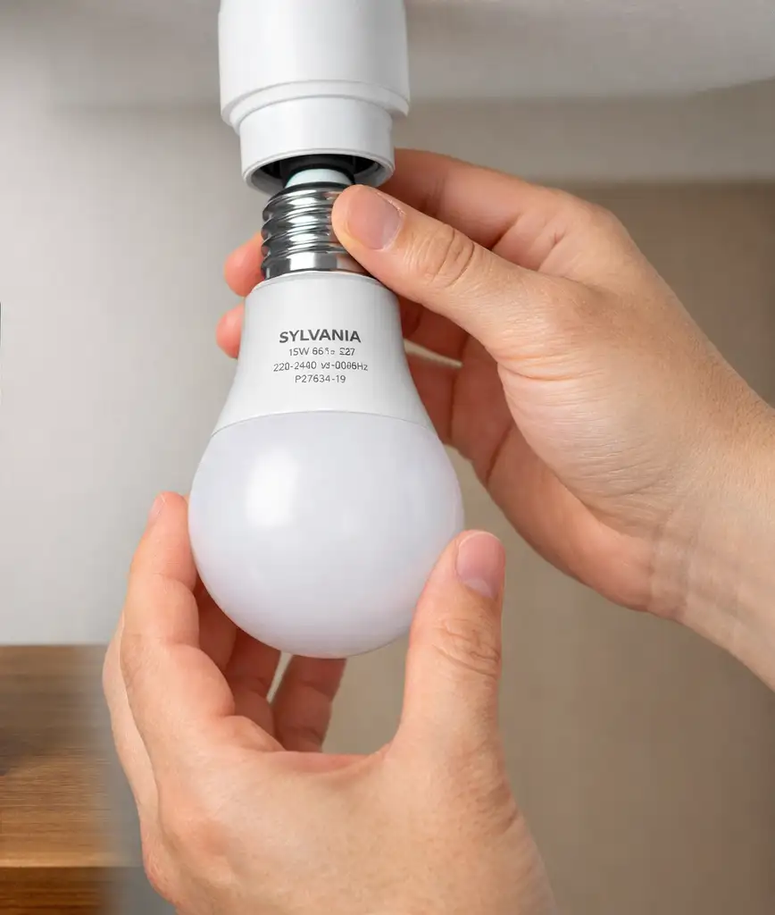 Bombillo LED bulbo Sylvania 15W 15H 65K E27 ref. P27634-19