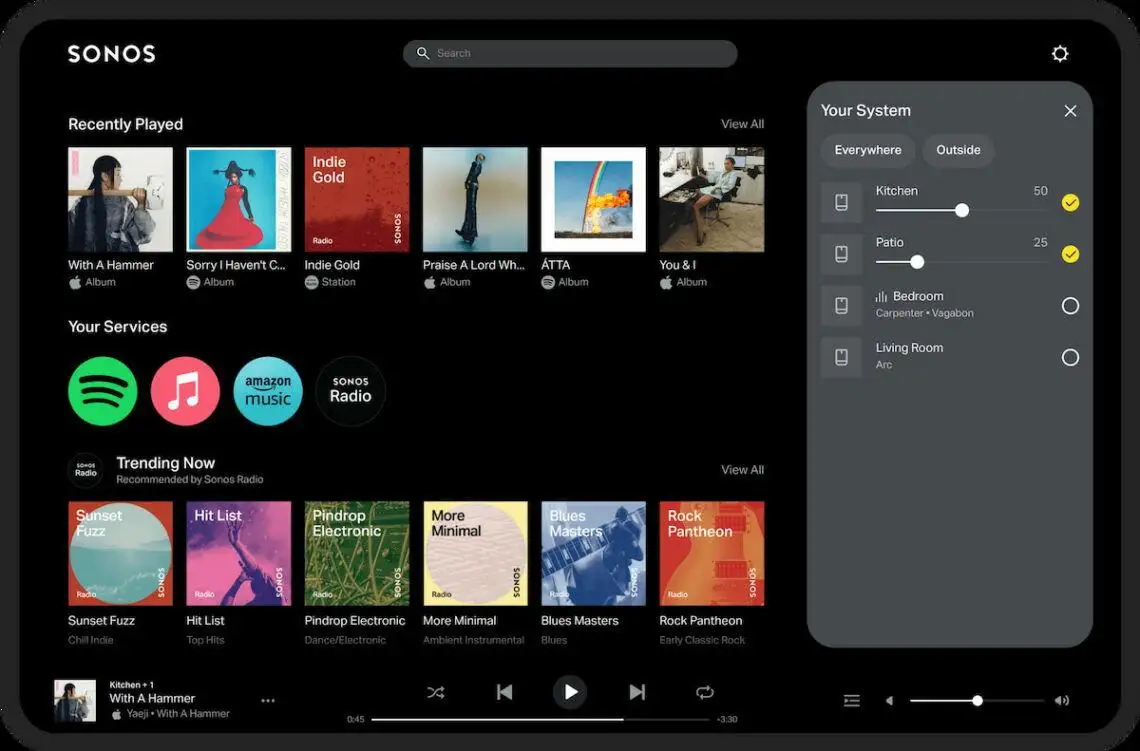 ALTAVOZ SONO INTELIGENTE WI-FI _ BATERÍA CON ALEXA INCORPO - SONO - 79SONOSMOVE