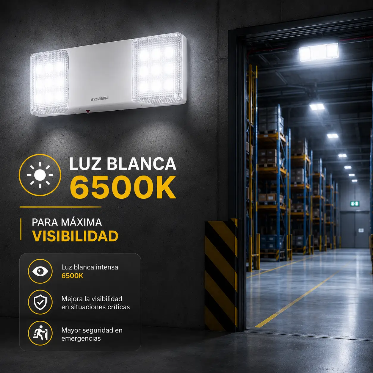 Led Emergencia R2 3W Sylvania Ref. P23343-39