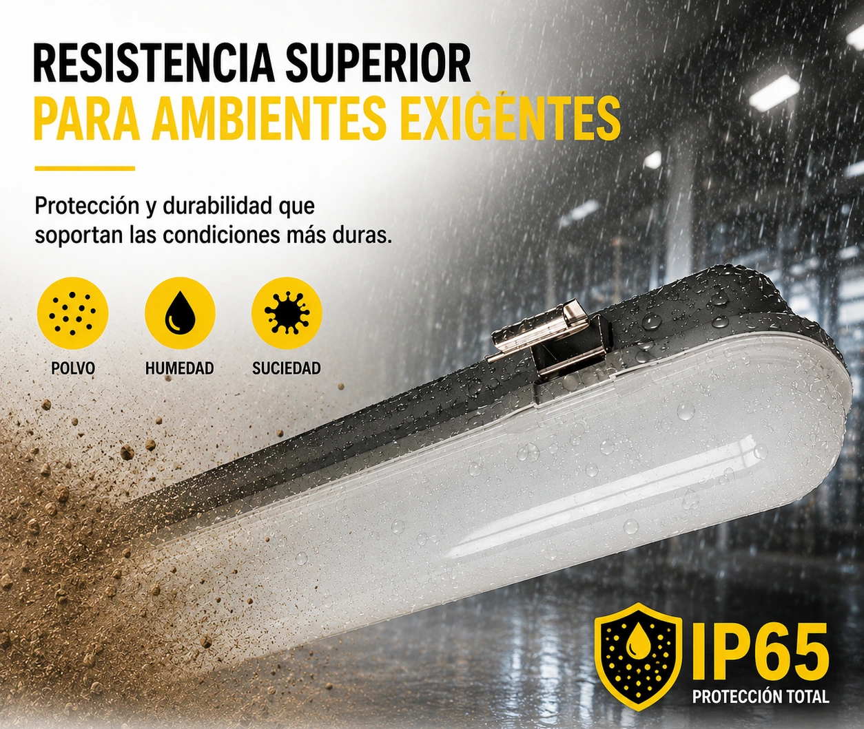 Led Hermetica 36W Dl Unv Sylvania Ref. P25609-36 