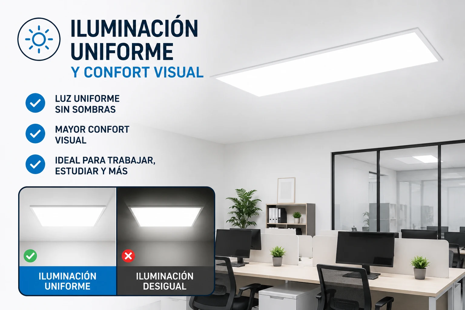 Lampara Led 30X120 40W 6500K Mv 3200Lm 30H_ Sylvania Ref. P27916-41