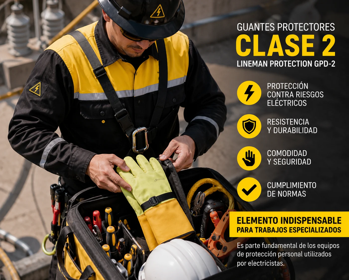 Guante Protector Clase 2 Lineman Protectiongpd-2