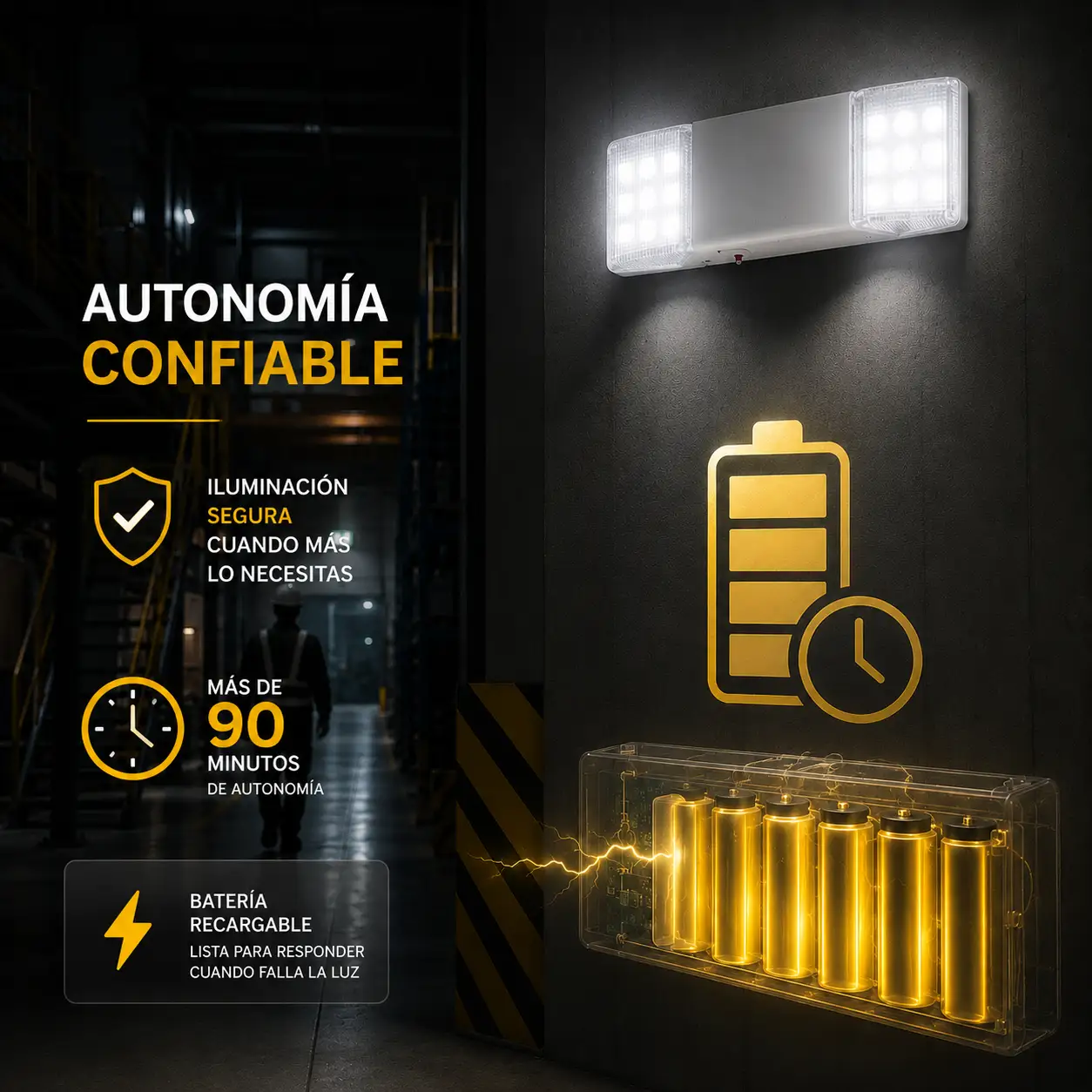 Led Emergencia R2 3W Sylvania Ref. P23343-39